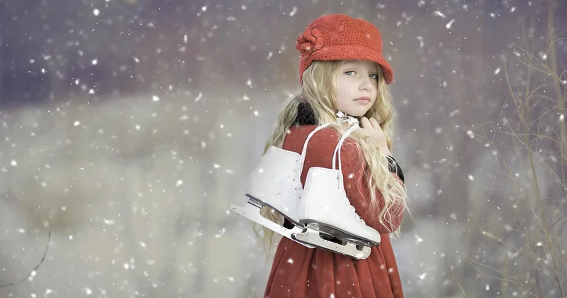 Activités nature en Lozère en hiver avec enfants : la neige quand elle est là